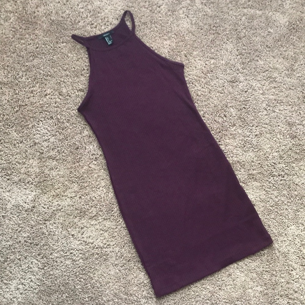 High neck bodycon dress